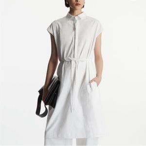 COS Cotton shirt dress